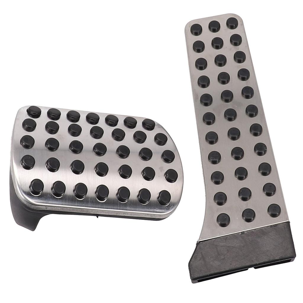 Accelerator Pedal Pads Pedal Pads No Drilling Simple Installation 304 Stainless Steel+Rubber Car Protector Brake Deal