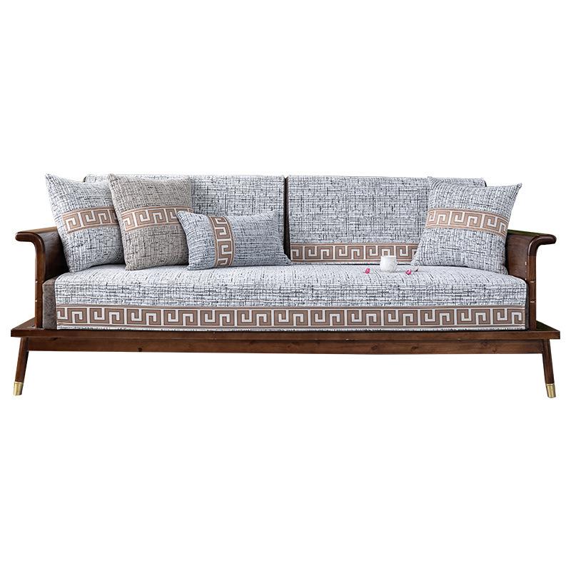 New Chinese Sofa Cushion, Universal Non-Slip In All Seasons, Advanced Seat Cushion  New Chenille Cover Cloth Towel