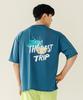 Tyubeuteuli Best Trip Men'S Short Sleeve Rash Guard A518 Coral Blue
