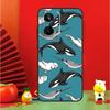 Blue Ocean Whales Pattern For Realme 15 Pro GT7 GT6 10 11 12 13 14 Pro Plus C67 C63 C61 C55 C51 C53 C35 C75 C65 Case