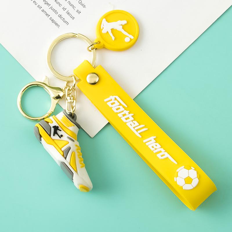 World Cup Sports Shoe Keychain Pendant for Couples
