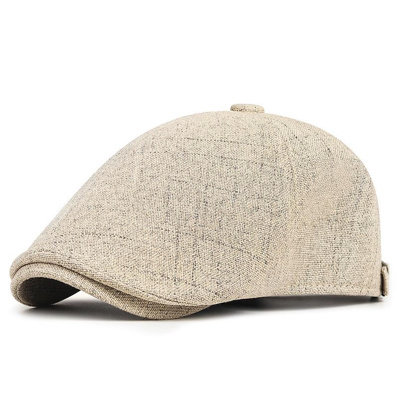 

Однотонная кепка Forward, весенне-летняя женская ретро-кепка, мужской повседневный универсальный берет Adjustable хаки