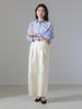 Shirts and Blouses KHADI Over Short Shirt SAX ONE SIZE [Demi-Luxe Beams] L/S Women's