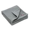 Broccoli House Imabari Pile Gauze Hand Towels of 34 X Made In Cotton & (Set 3), 35cm, Thin, Quick-Drying, Absorbent, Japan, 100% (Gray)