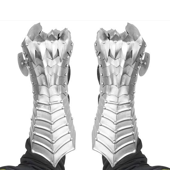 Medieval Gauntlets Nazgul Gloves Set Gauntlet Gloves Pair Steel Armor Roleplay Costume Gloves