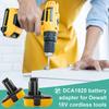 DCA1820 20V Battery Adapter for Dewalt 18V Tools Convert for Dewalt 20V Lithium Battery DC9096 DE9098 DE9096