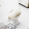 YIXI Leaf Gold Ceramic Adhesive Soap Dish