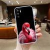 UP29 Flamingos Pink bird flower Transparent Phone Case for Motorola Moto G7 G8 G9 G84 G85 G73 G24 G15 Z2 Play Power Plus