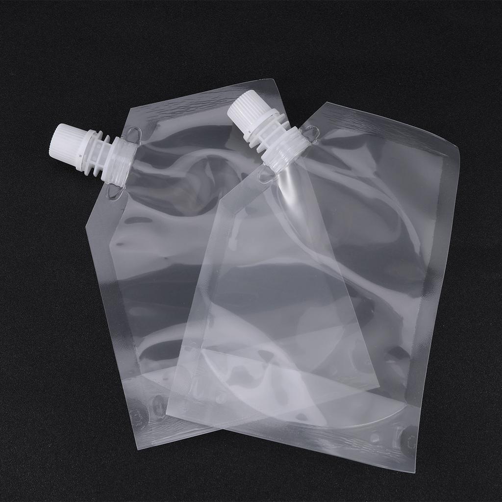 Buy 6PCS Concealable Plastic Heavy Duty Reusable Wine Pouch for