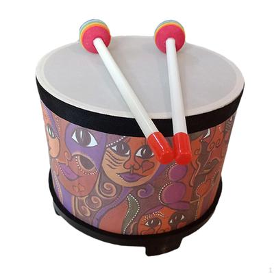 Floor Tom Drum for Kids Bongo Percussion Educational Montessori Musical Toy Ground