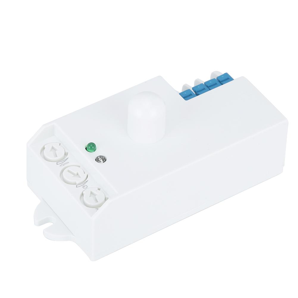 5.8GHz Intelligent Body Induction Switch Microwave Radar Light Sensor Switch DC 12 24V