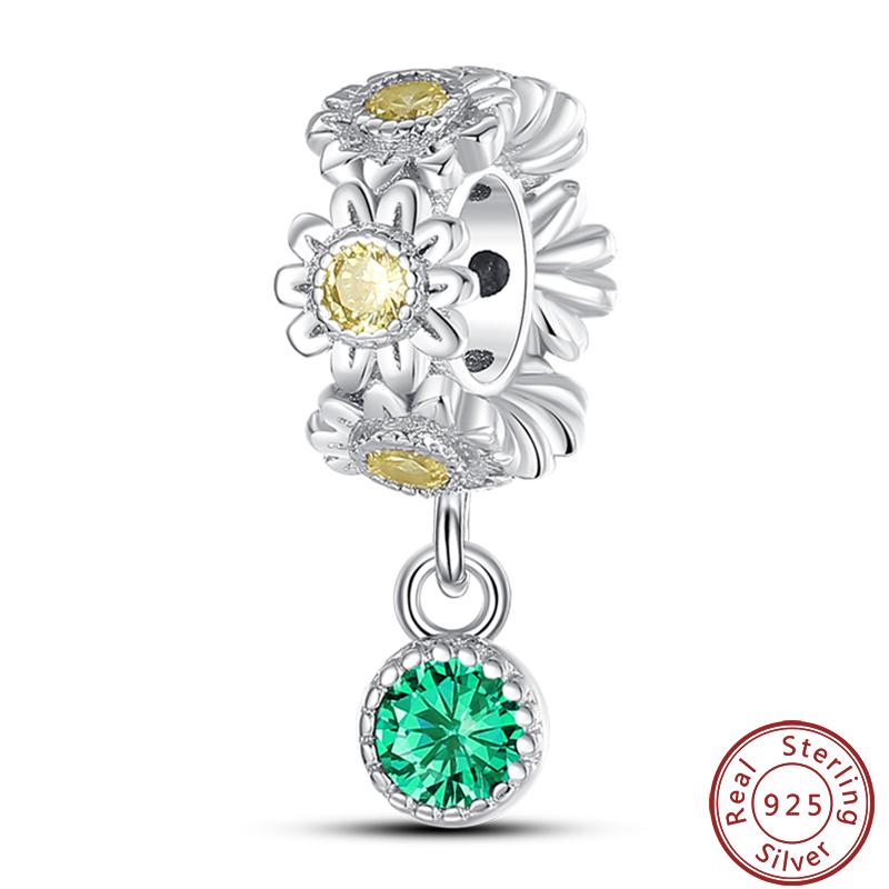 

Green Series Copper Lucky Clover Avocado Cactus Spring Charms Beads 3Mm Diy Fine Jewelry Making