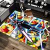 1pc Megaman Anime Cartoon Design Office Chair Mat Non-Slip Carpet for Home Decor, Suitable for All Seasons, Ideal as a Gift.Y088