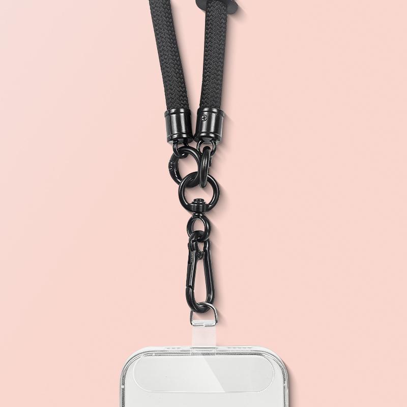 1pcs Adjustable Crossbody Long Mobile Phone Lanyard 10mm Universal 120CM Crossbody Lanyard Strap Mobile Phone Chain Accessories