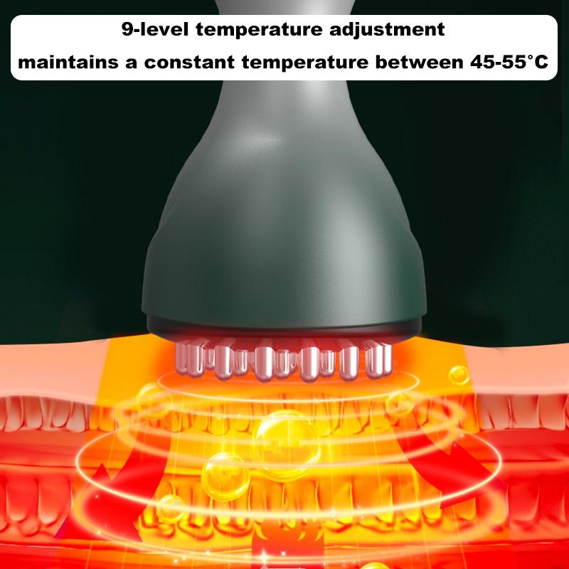 Rechargeable Guasha Massager Body Shaping Heating Meridian Scraping Brush Lymphatic Detoxification Regimen Dredging Fat Burner