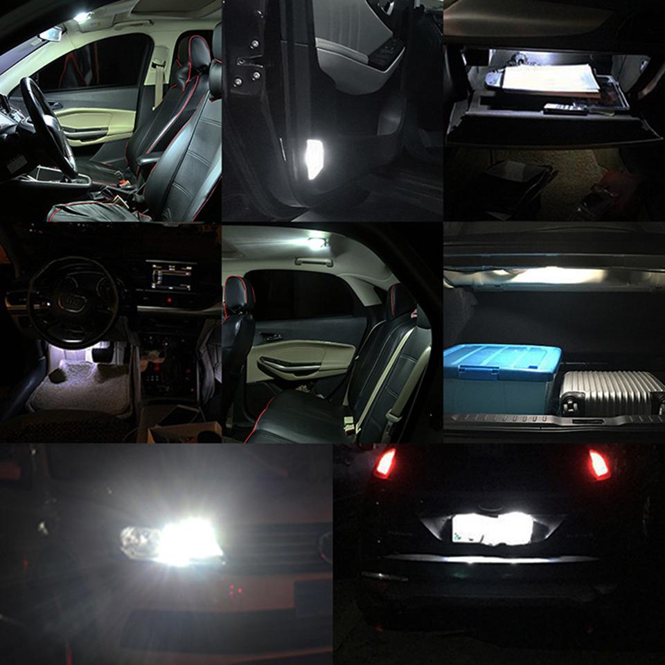 T10 W5W LED 194 Super Bright Car Lights Auto Reading Doom Door Interior Parking DRL Lamp White 12V Drop Shipping Supported