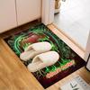 1PC Custom Name Poison Apple Horror Theme Floor Mat Ideal for Living Room, Game Rooms, Office, Bedroom,Floor Mat Playful Design200