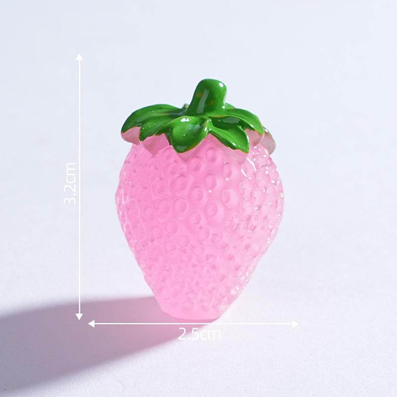 Jucării Alimentare Simulare Micro-peisaj Litchi Căpșuni Fructe Accesorii Decorative Drăguțe și Ornamente Mici