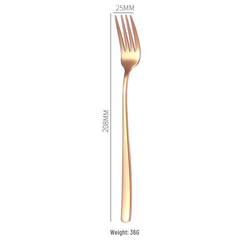 Korean Style Long Handle 304 Stainless Steel Ladle and Soup Spoon Set