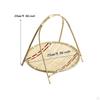 Bamboo Woven Basket ,Kitchen Counter Organizing ,Portable, Fruit Food Vegetable Storage for