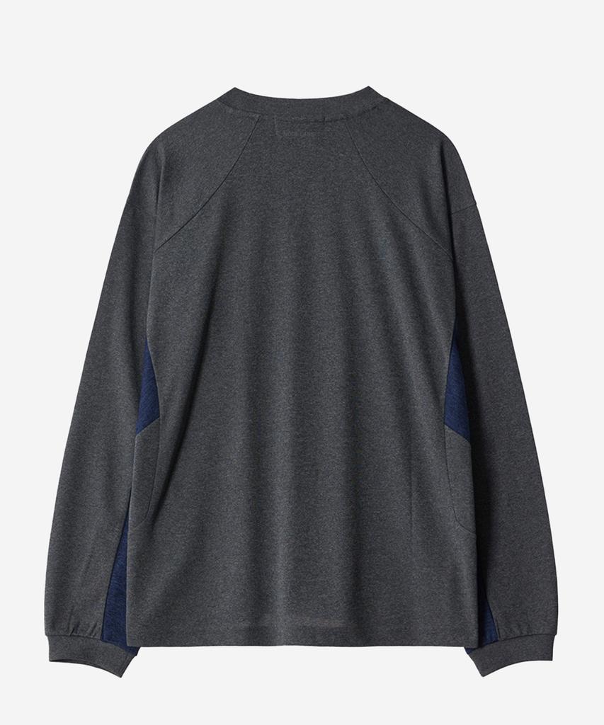 NODE LABS Dev:3 Waffle Long Sleeve T-Shirt_Gray