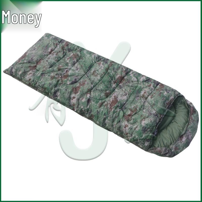 Camouflage Envelope Sleeping Bag for Outdoor Camping