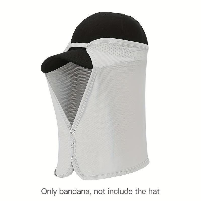 Quick-Dry Face Adjustable Sunshade Hat Curtain- Lightweight Travel for Biking, Golfing, Fishing, Outdoor Sports Adjustable Headwear