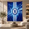 Decorative Tapestry,Chelsea FC Printed Wall Art, Lightweight Wall Hanging For Bedroom Background