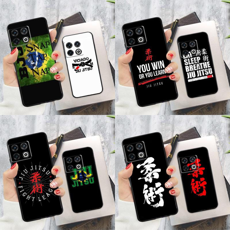 BJJ Brazilian Jiu Jitsu Art Case For OnePlus Nord CE 2 3 4 Lite N20 N30 9 10 Pro 8T 9RT 10T 10R 12 11 12R 13 13R Cover