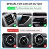 Car Badge Emblem Phone Holder Bracket Air Clip Mount Stand Accessories For Volvo 240 C70 S40 S50 S60 S70 S80 S90 V40 V50 V60 V90 XC40 XC60 XC90 Truck