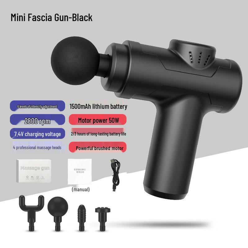 

Professional Fascia Gun: LCD Display, Intelligent Variable Speed, Electric Muscle Relaxation Massager