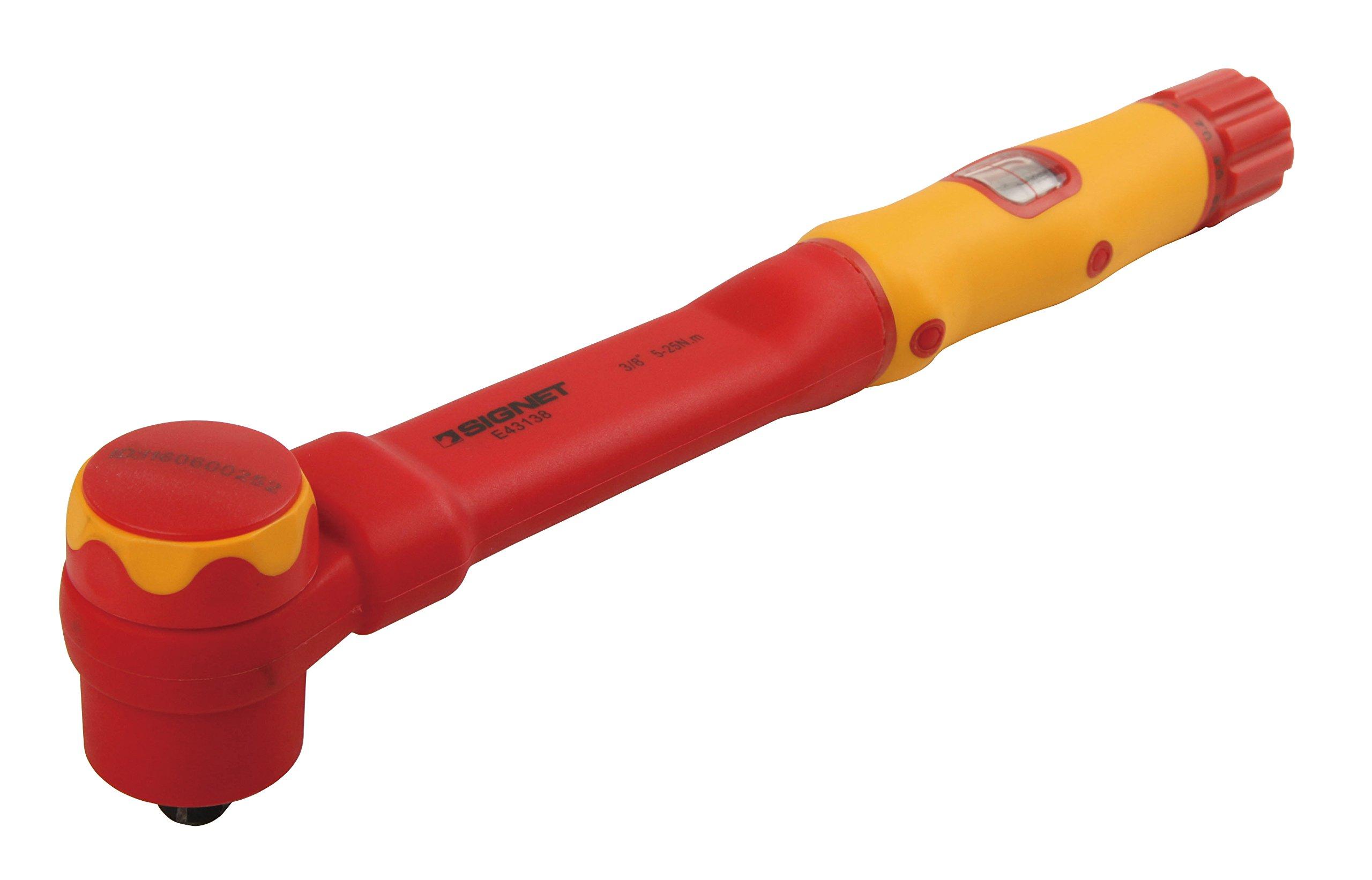 

SIGNET E43138 3/8DR 5-25N.M Insulated Torque Wrench E43138