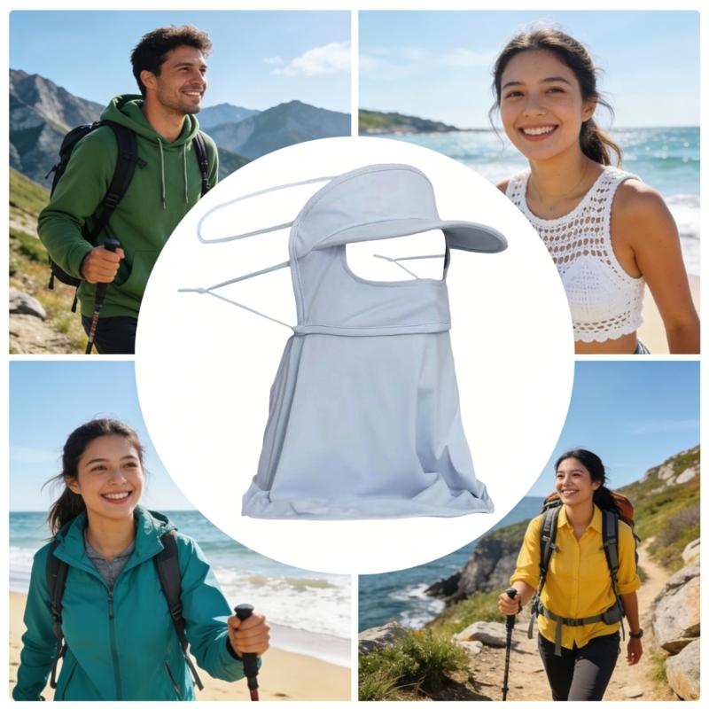 Breathable Mask Women's Face Covering Perfect For Outdoor Sports And Travel Outdoor Sports Sun Protection