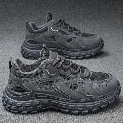 Men's Spring New Versatile Casual Shoes Platform Men's Heightening Shoes Trendy Sports Running Shoes