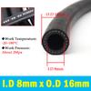 1m/Lot I.D 6-32mm Black High Pressure Rubber Hose Automobile Cylinder Vacuum Explosion-proof Hose Corrosion Resistant Oil Tube