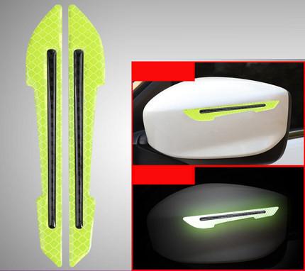 Car Door Edge Protector Reflective Anti-Collision Strip Vehicle Side Mirror Scratch Guard Nighttime Safety Reflector Car Body Sticker