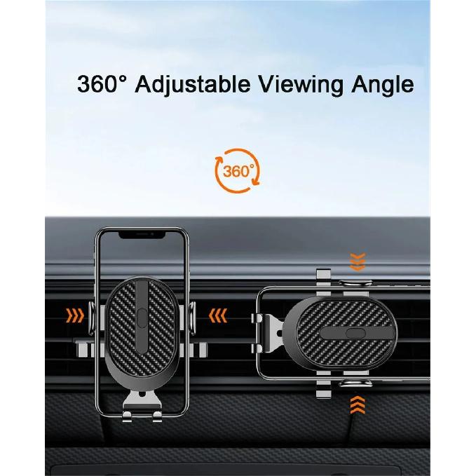 Universal Dashboard Car Phone Holder Multi-Functional 360 Rotating GPS Navigation Air Vent Mount Sucker Bracket Car Phone Mount