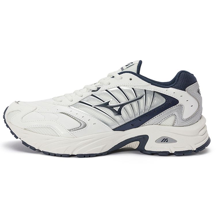 Mizuno FIYI 2K Unisex Low Top White Blue Gray Casual Vintage Running Shoes D1GH223701 38