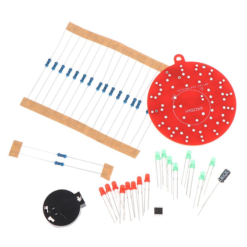 Ne555 Timer-Modul mit zweifarbigen blinkenden LEDs – DIY-Lötsatz für Arduino-kompatible Systeme - Lötübung Assembl