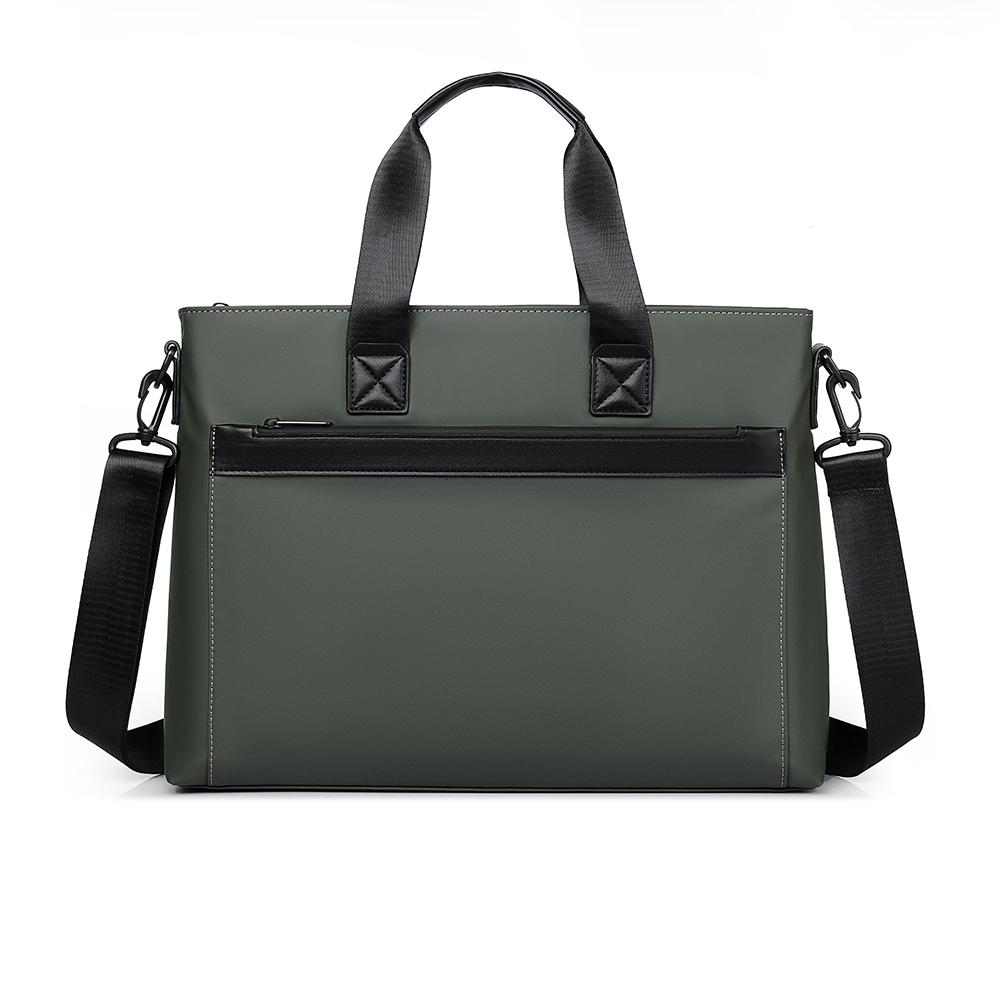 Men's Business Briefcase Large Capacity Shoulder Bag Crossbody Bag