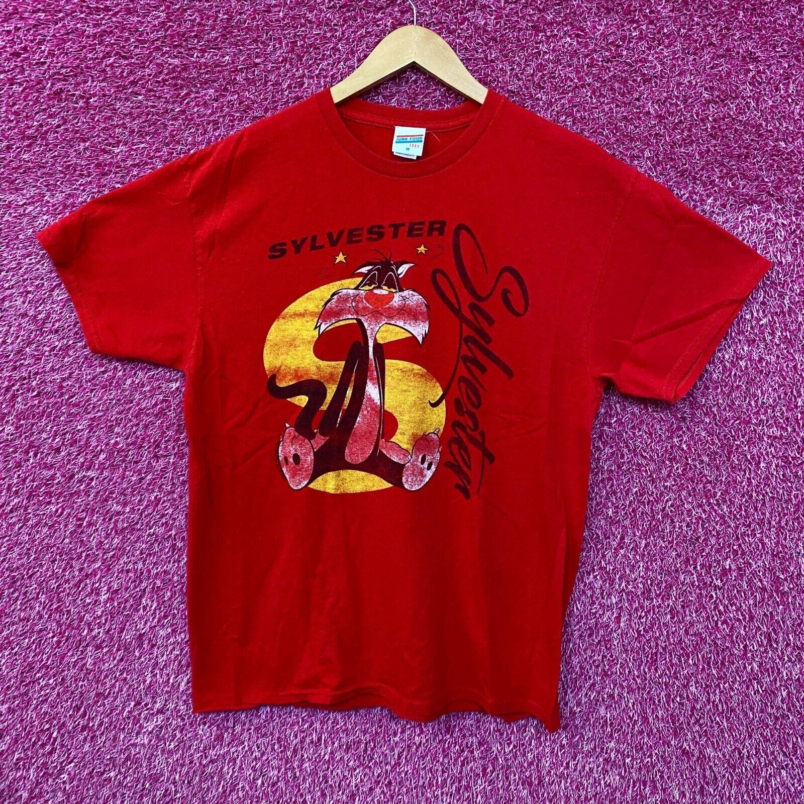 Мультяшная футболка Looney Tunes Кот Сильвестр L