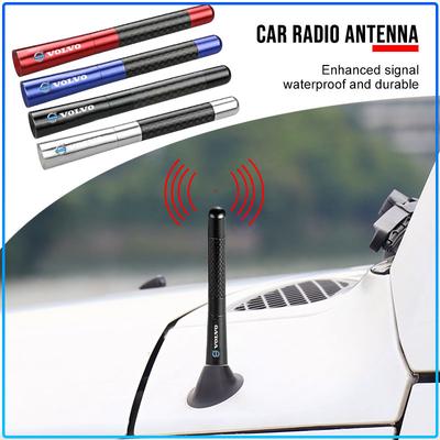 12cm Carbon Fiber Radio Car Antenna Auto Accessories Sticker For XC90 XC60 XC70 XC40 V90 V60 V40 C70 C30 S80