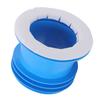Toiletten Dichtring Geruchsresistent Auslaufsicher Multifunktional Gummi Toilettendichtungsring Blau
