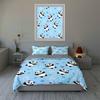 Pandas, hearts, spirals. Bedding Duvet cover sets Duvet covers Pillowcases gifts (1 * Duvet Cover 2 * Pillowcases, without duvet insert)