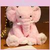 Plush Elephant Cartoon Stuffed Toy Simulation Animal Doll Kid Gifts Birthday