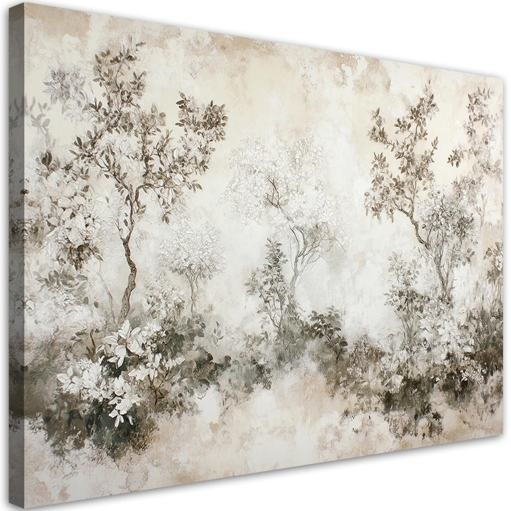 Canvas Print, Fog On the Trees