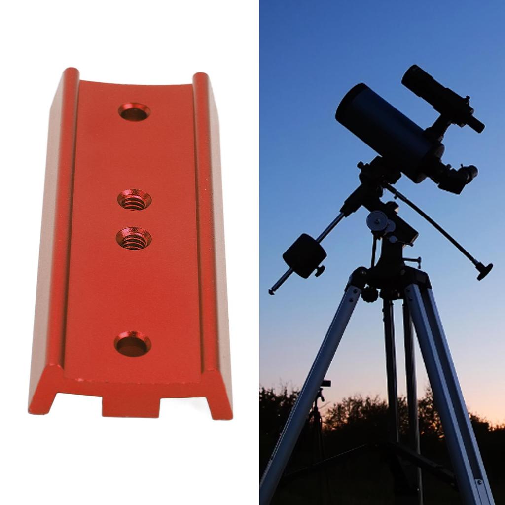 4.25in Dovetail Plate Telescope Dovetail Mounting Plate for Equatorial Telescope Theodolite Tripod