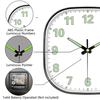 1PC Square Luminous Wall Clock Modern Simple Light Luxury Creative Clock for Bedroom Living Room Quartz Clock Silent Wall Watch