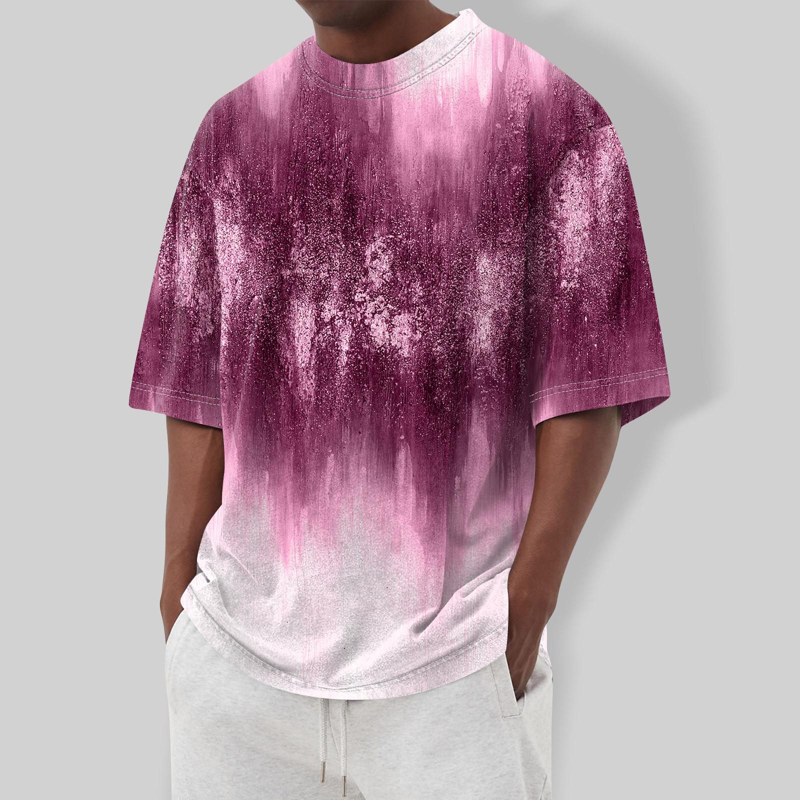 

Мужская футболка Футболки с графическим текстом Pool3D печать Уличная повседневная одежда с короткими рукавами и принтом Базовая одежда L