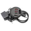 Tischtauglicher USB 3.0-Hub mit Tülle (Durchmesser 2,36" oder 60MM) 2 Port Typ-A und 1 Port Typ-C mit SD/TF-Kartenleser zum Laden und zur Datenübertragung